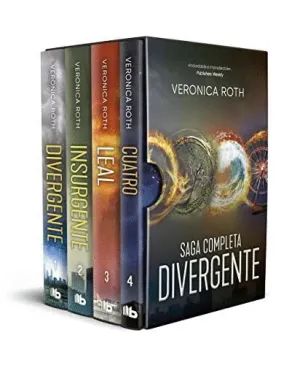 Saga Completa ´Divergente´ (Estuche 4 Vols. : Divergente - Insurgente - Leal - Cuatro)