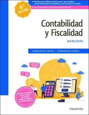 CONTABILIDAD Y FISCALIDAD (4.ª EDICIÓN  2021)