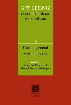 CIENCIA GENERAL Y ENCICLOPEDIA 3. OBRAS FILOSÓFICAS Y CIENTÍFICAS