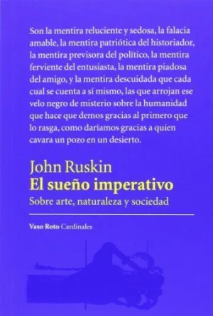 EL SUEÑO IMPERATIVO: SOBRE ARTE, NATURALEZA Y SOCIEDAD