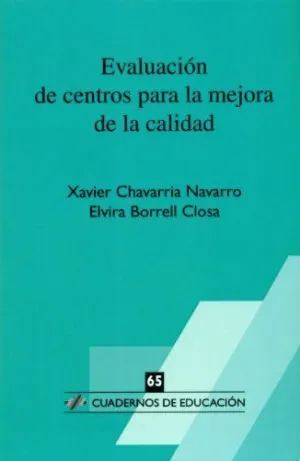 EVALUACION DE CENTROS PARA LA MEJORA DE LA CALIDAD