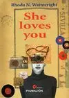 SHE LOVES YOU