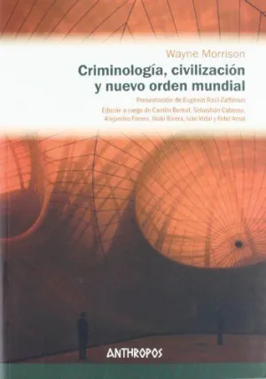 CRIMINOLOGIA, CIVILIZACION Y NUEVO ORDEN MUNDIAL