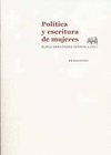 POLÍTICA Y ESCRITURA DE MUJERES