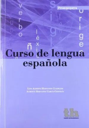 CURSO DE LENGUA ESPAÑOLA