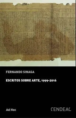 ESCRITOS SOBRE ARTE, 1999-2016 ESCRITOS SOBRE ARTE, 1999-2016
