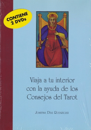 VIAJA A TU INTERIOR CON LA AYUDA DE LOS CONSEJOS DEL TAROT (CONTIENE 2 DVD + LIBRO DE NOTAS)