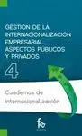 GESTION DE LA INTERNACIONALIZACION EMPRESARIAL: ASPECTOS PÚBLICOS Y PRIVADOS