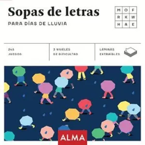 SOPA DE LETRAS PARA DÍAS DE LLUVIA SOPA DE LETRAS PARA DÍAS DE LLUVIA