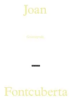 CUADERNO DE ARTISTA JOAN FONTCUBERTA
