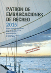 PATRON DE EMBARCACIONES DE RECREO 2015