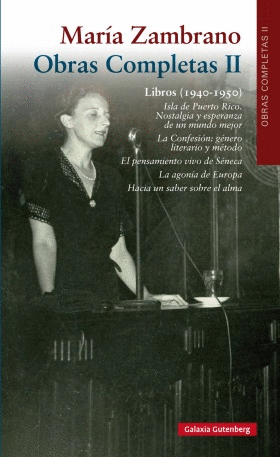 OBRAS COMPLETAS II: LIBROS (1940-1950)