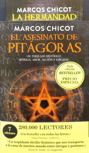 EL ASESINATO DE PITÁGORAS - LA HERMANDAD (PACK)