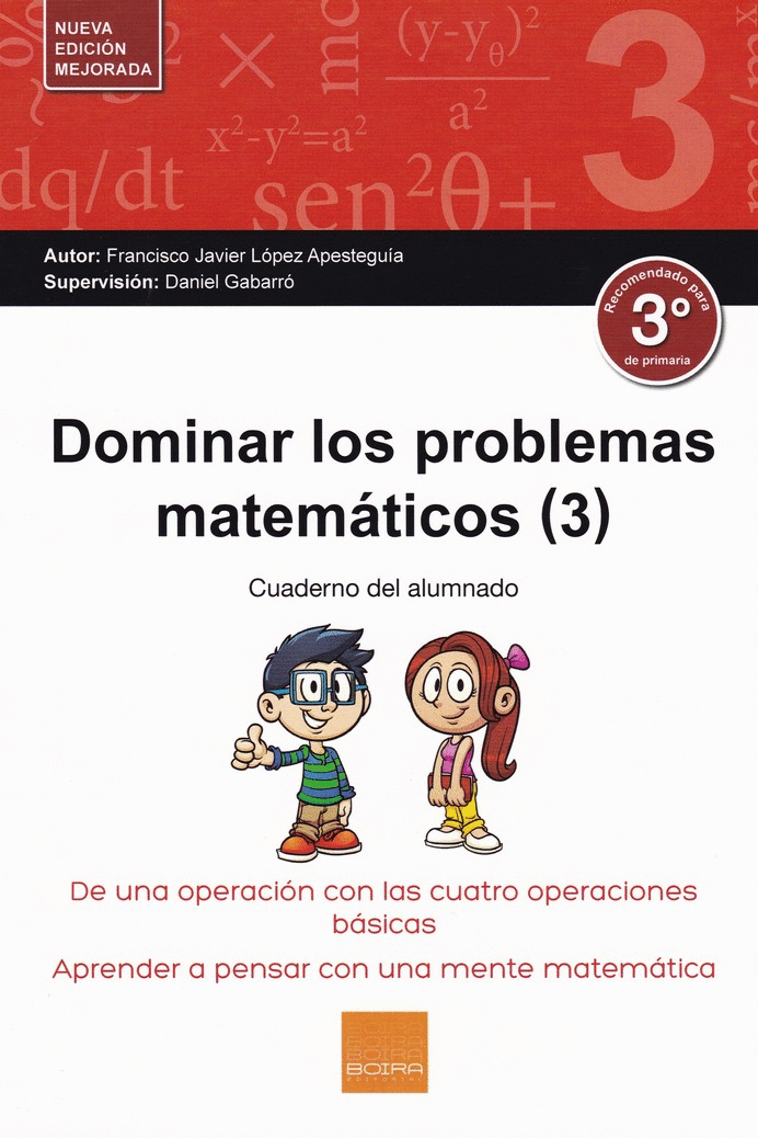 DOMINAR LOS PROBLEMAS MATEMATICOS (3): CUADERNO DEL ALUMNADO