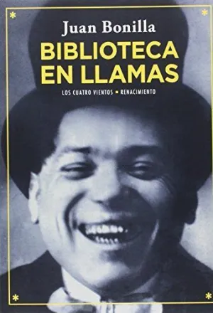 BIBLIOTECA EN LLAMAS