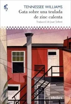 GATA SOBRE UNA TEULADA DE ZINC CALENTA.