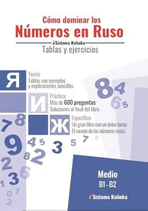 COMO DOMINAR LOS NÚMEROS EN RUSO (TABLAS Y EJERCICIOS)