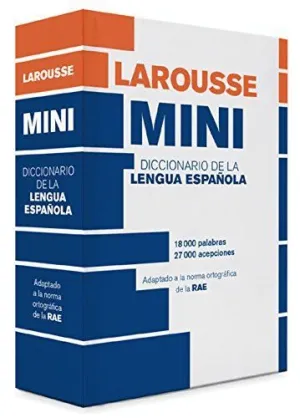 DICCIONARIO DE LA LENGUA ESPAÑOLA LAROUSSE MINI