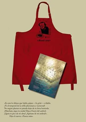 PACK EDGAR ALLAN POE - LIBRO EL SILENCIO DELANTAL MAX PACK EDGAR ALLAN POE - LIBRO EL SILENCIO DELANTAL MAX