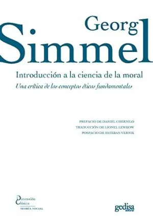INTRODUCCIÓN A LA CIENCIA DE LA MORAL. UNA CRÍTICA DE LOS CONCEPTOS ÉTICOS FUNDAMENTALES
