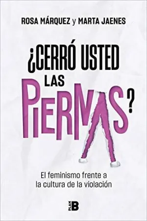 CERRÓ USTED LAS PIERNAS?<BR>