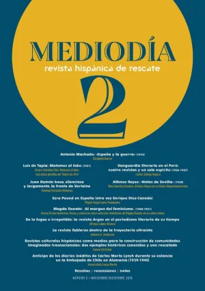 MEDIODÍA. REVISTA HISPÁNICA DE RESCATE. 2