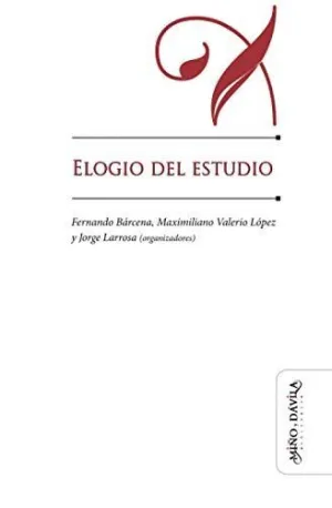 ELOGIO DEL ESTUDIO
