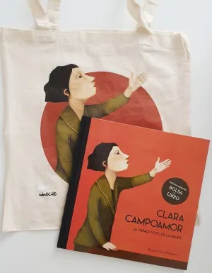 CLARA CAMPOAMOR: EL PRIMER VOTO DE LA MUJER (BOLSA + LIBRO)