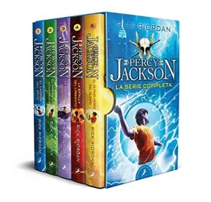 PERCY JACKSON: LA SERIE COMPLETA (ESTUCHE 5 VOLS.) PERCY JACKSON: LA SERIE COMPLETA (ESTUCHE 5 VOLS.)