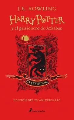 HARRY POTTER Y EL PRISIONERO DE AZKABAN. GRYFFINDOR (EDICIÓN DEL 20º ANIVERSARIO)
