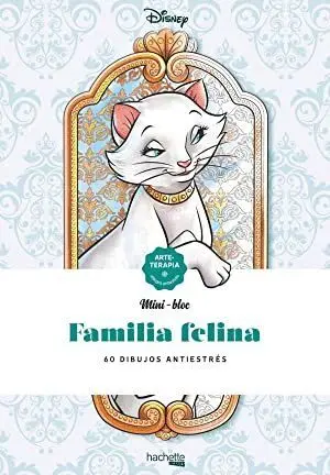MINIBLOC: FAMILIA FELINA. 60 DIBUJOS ANTIESTRÉS
