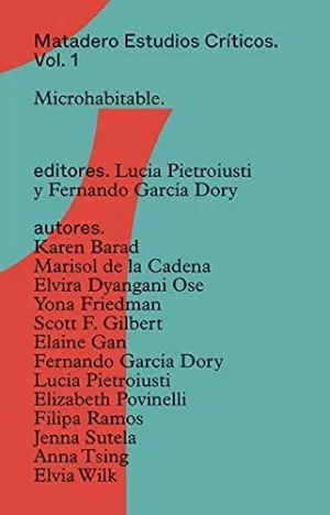 MATADERO ESTUDIOS CRITICOS. VOL 1: MICROHABITABLE