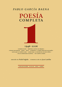 POESÍA COMPLETA 1 (1946-2006)