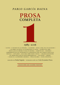 PROSA COMPLETA, 1. 1983 - 2016