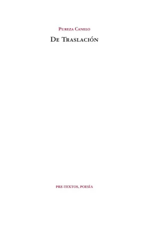 DE TRASLACIÓN