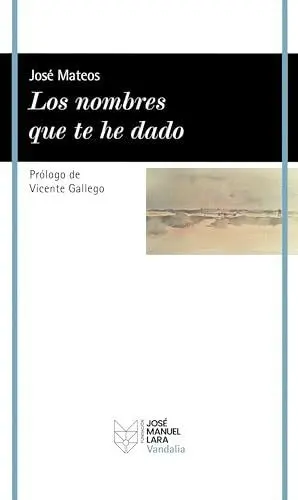 LOS NOMBRES QUE TE HE DADO