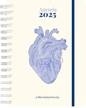 Agenda Anual Diaria 2025 "Diccionariovip"