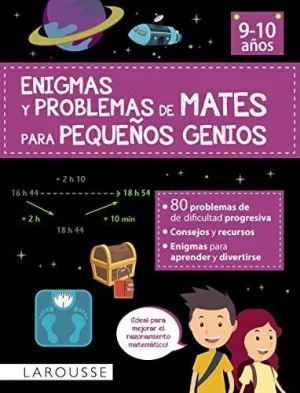 ENIGMAS Y PROBLEMAS DE MATES PARA PEQUEÑOS GENIOS (9-10 AÑOS)