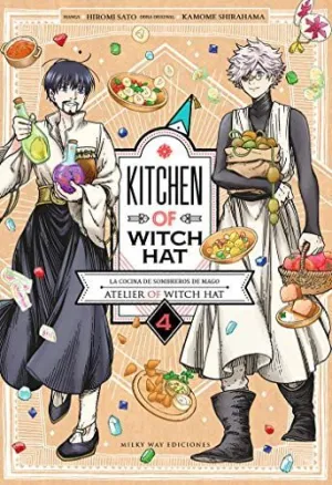 KITCHEN OF WITCH HAT, VOL. 4.