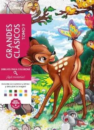 Dibujos para Colorear, ¡Qué Misterio! Grandes Clásicos, Tomo 9.