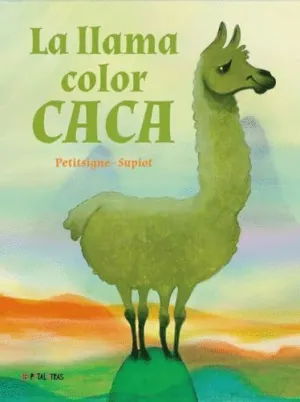 LA LLAMA COLOR CACA.