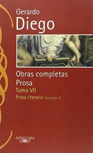 OBRAS COMPLETAS: PROSA. TOMO VII