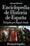 ENCICLOPEDIA DE HISTORIA DE ESPAÑA 4: DICCIONARIO BIOGRÁFICO