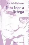 PARA LEER A ORTEGA