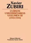 CURSOS UNIVERSITARIOS. VOLUMEN III (1933-1934)