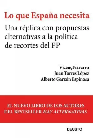 LO QUE ESPAÑA NECESITA