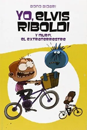 YO, ELVIS RIBOLDI Y MURFI, EL EXTRATERRESTRE