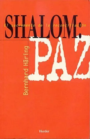 SHALOM. PAZ SHALOM. PAZ