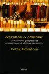 APRENDE A ESTUDIAR: INTRODUCCIÓN PROGRAMADA A UNAS MEJORES TÉCNICAS DE ESTUDIO