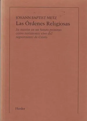 ?RDENES RELIGIOSAS, LAS (IBD)